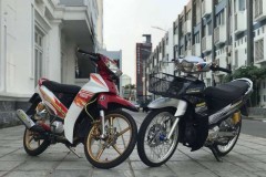 Sirius 110 độ xinh xắn của chàng Biker Bình Dương