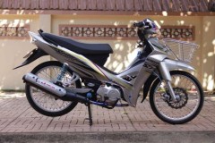 Sirius 50 độ kiểng hài hòa của chàng Biker Việt