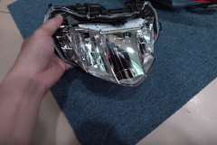 Soi chi tiết đèn pha LED của Honda Future 2018