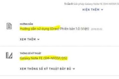 Galaxy Note FE sắp nhận được bản cập nhật Android 8