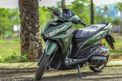 Vario 150 độ kiểng gây mê người xem bởi tone màu 'xanh nhà binh'