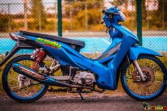 Wave 110 độ lấy đi nhiều cảm xúc cho người xem của biker Thailand