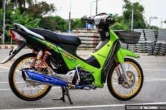 Wave 125 độ đẹp leng keng trong từng chi tiết của dân chơi Thailand