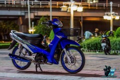 Wave 125 độ kiểng đẹp long lanh với option đồ chơi cực chất