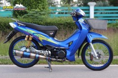 Wave 125i độ quyến rũ khó chối từ bởi lớp màn Titanium cực đẹp