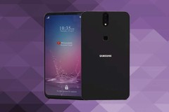 Concept Galaxy Z cực chất với viền màn hình siêu mỏng và 4 camera