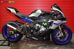 Yamaha R1M hấp dẫn hơn nhờ vào phụ kiện cao cấp từ đường đua