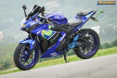 YAMAHA R3 độ phiên bản Big Blue của Biker Đài Loan