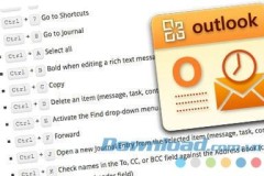 Danh sách 80 phím tắt hữu ích trong Microsoft Outlook