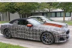 Bắt gặp nguyên mẫu thử nghiệm không ngụy trang của BMW 8 Series Convertible 2019 hé lộ mặt sau không ngụy trang