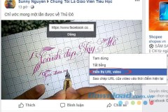 Hướng dẫn download video Facebook về máy tính