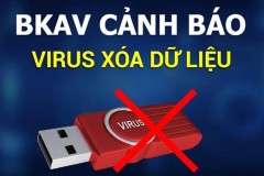 Virus nguy hiểm xóa dữ liệu trên USB đã lây nhiễm 1,2 triệu máy tính