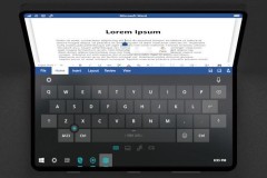 Chiêm ngưỡng concept Surface Phone hai màn hình gập đẹp mắt