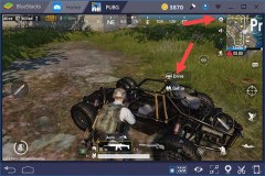 Điều chỉnh chế độ lái xe khi chơi PUBG Mobile trên BlueStacks