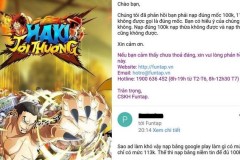 Dở khóc dở cười với Event nạp thẻ nhận quà của Haki Tối Thượng: Nạp đúng 100k, thừa 1 nghìn cũng không được