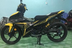 Exciter 150 độ phá cách với vô số đồ chơi hàng hiệu