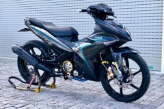 Exciter 150 độ up full áo Carbon Fiber bao chất