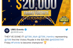 Fortnite: Ninja vẫn chưa thể vô địch giải đấu diễn ra định kỳ hàng tuần