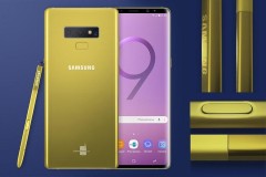Galaxy Note 9 sẽ có một màu vàng bóng bẩy, lịch lãm hơn