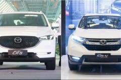 Honda CR-V và Mazda CX-5 cạnh tranh quyết liệt với nhau về doanh số