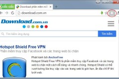 Hướng dẫn bật tắt nút Download trên trình duyệt Cốc Cốc