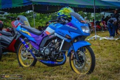 Kawasaki Kips 150 độ mang nét đẹp vi diệu bởi option đồ chơi giá trị