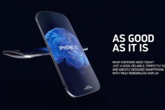 Concept iPhone IQ màn hình không viền, thân hình cong vô cùng độc đáo và lạ mắt
