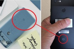 Nguyên mẫu smartphone Pixel 3 XL xuất hiện với một biểu tượng lạ ở mặt sau
