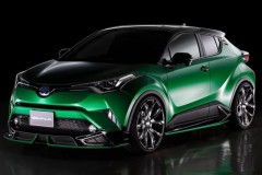 Toyota C-HR trở nên khác lạ khi được bổ sung bộ bodykit hầm hố