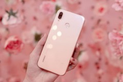 Sắc hồng Sakura Pink của Huawei Nova 3e khiến tín đồ công nghệ khó có thể rời mắt
