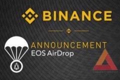 Sàn giao dịch crypto của Binance hỗ trợ cho EOS Airdrops