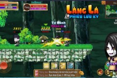 Sasuke, Sakura – 2 nhân vật thuộc hệ Lôi trong game manga Làng Lá Phiêu Lưu Ký