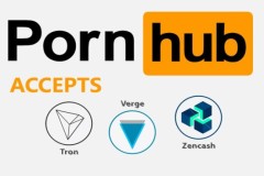 Sau Verge, Pornhub tiếp tục chấp nhận thanh toán bằng TRON và Zencash