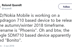 Nokia Phoenix sẽ sử dụng chipset Snapdraogn 710 và thuộc phân khúc tầm trung