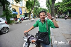 Tài xế Grab bike "buôn" thả phanh với 9 ngoại ngữ gây sốt cộng đồng mạng