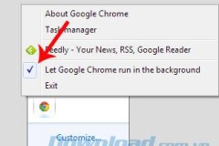 Làm thế nào để tắt chế độ chạy ngầm của Chrome?