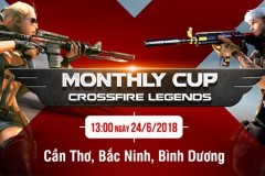 Thi đấu CFL Monthly Cup tại Bắc Ninh, Cần Thơ, Bình Dương nhận quà hot