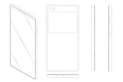 Samsung có thêm bằng sáng chế về smartphone hai màn hình với viền benzel siêu mỏng