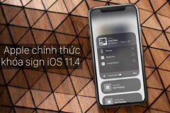 Apple đã khóa sign và ngừng cho phép người dùng hạ cấp về iOS 11.4