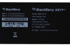 Smartphone BlackBerry sắp tới có tên là KEY2 LE chứ không phải Lite