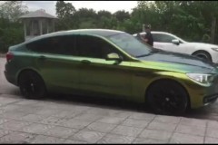 Chiêm ngưỡng bộ áo Colour Flow của chiếc BMW 528i Gran Turismo tại Hà Nội