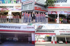 Bridgestone cán mốc 50 trung tâm dịch vụ lốp xe du lịch trên toàn quốc