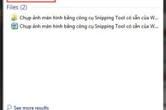 Hướng dẫn chụp ảnh màn hình máy tính nhanh với Snipping Tool