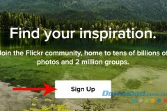 Cách tạo tài khoản Flickr trên máy tính