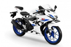 Cận cảnh Suzuki GSX-R150 2018 màu trắng xanh mới, giá không đổi