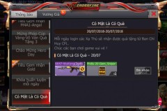 Chơi CFL hôm nay nhận ngay AK47 WuKong và phiếu Gem