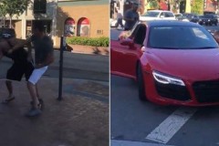 Đá chân vào siêu xe Audi R8 của một diễn viên, người đàn ông "lãnh đủ"