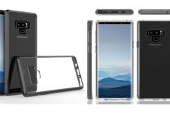 Hình ảnh render rõ nét về ốp lưng của chiếc Samsung Galaxy Note 9