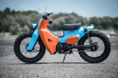 Honda Super Cub độ phong cách Scrambler của siêu sao nhạc Rap ThaiLand