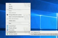 Chụp ảnh màn hình đơn giản trên Windows bằng chuột phải đơn giản
